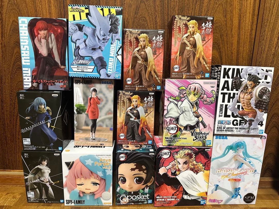 【即購入可】新品未開封 フィギュア まとめ売り ワンピース 鬼滅の刃 14点