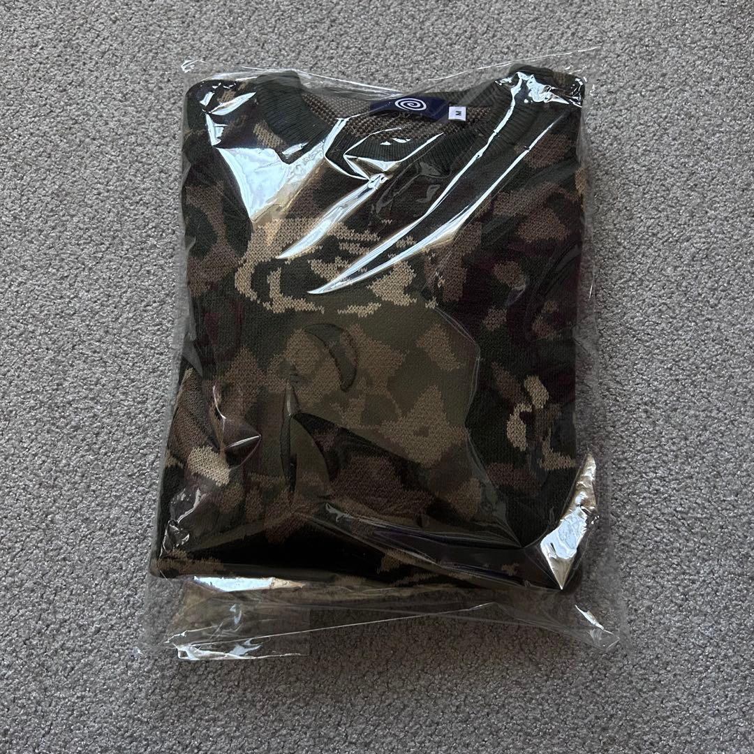 M Soonerorlater Camo Jacquard Sweater