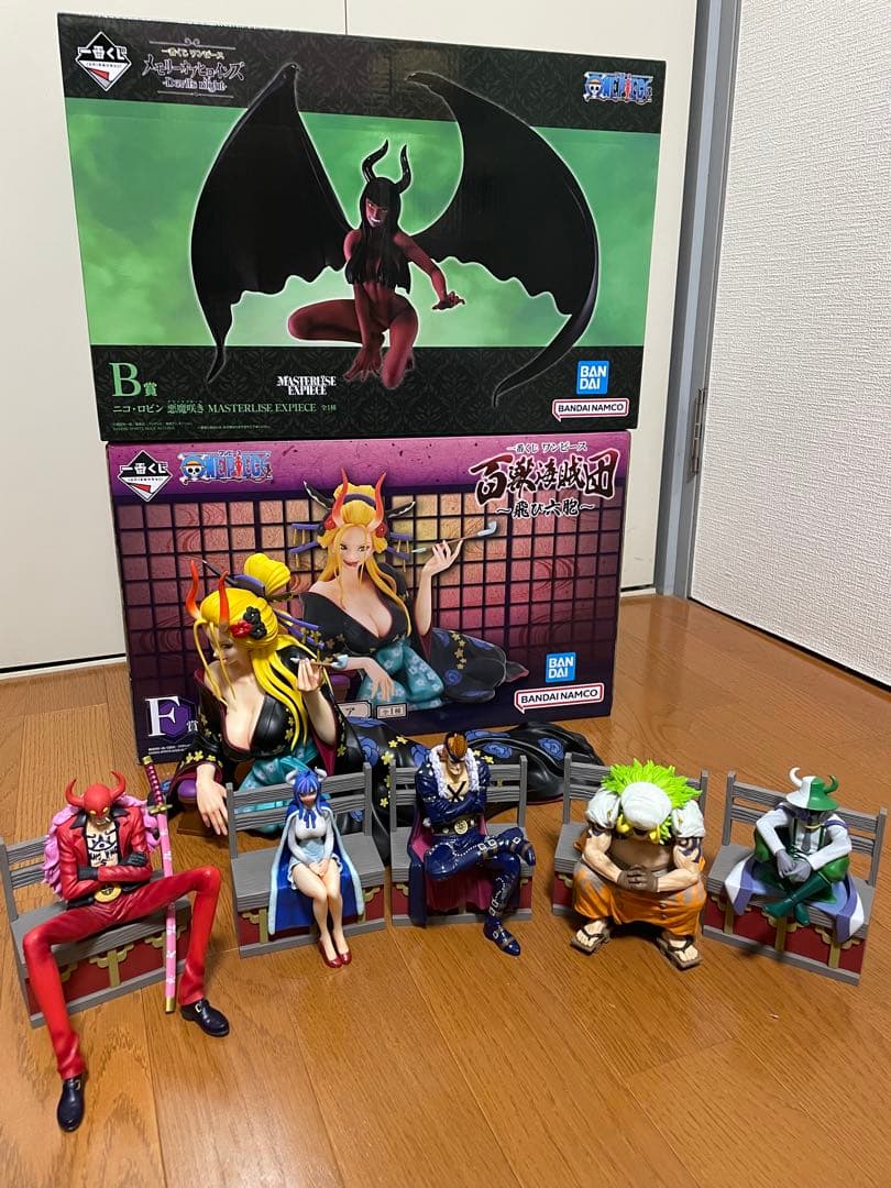 一番くじ ワンピース 百獣海賊団　飛び六胞　フィギュアまとめ
