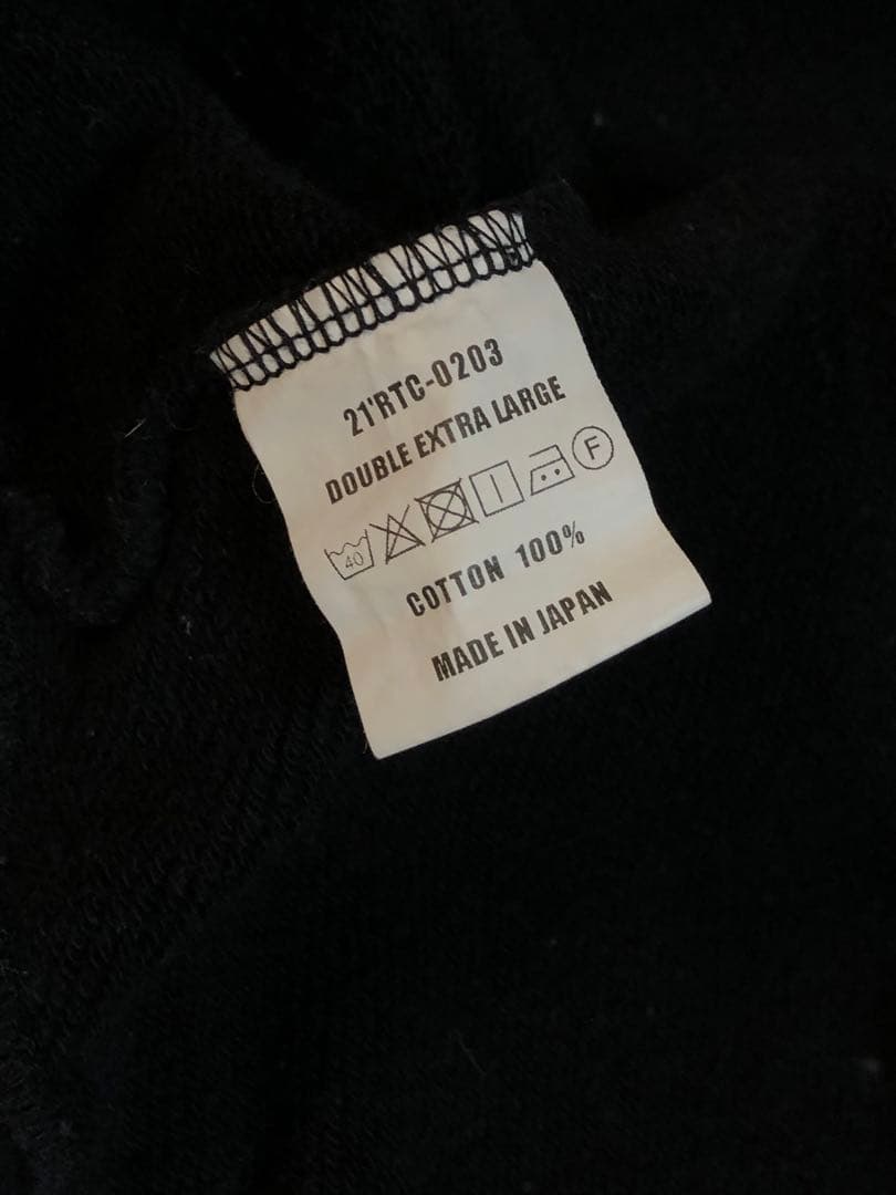 RATS パーカー BLACK AND YELLOW 2XL