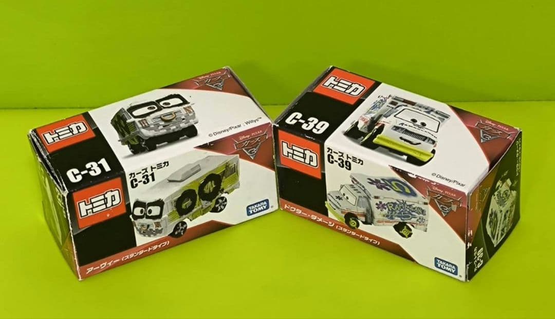 カーズ トミカ アーヴィー ドクター ダメージ c-39 c-31 - メルカリ