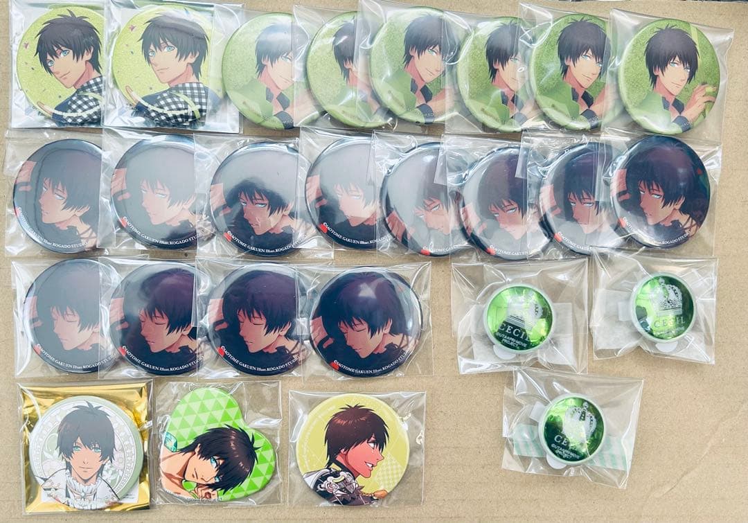 うたプリ 愛島セシル スタリ 缶バッジ リングライト etc