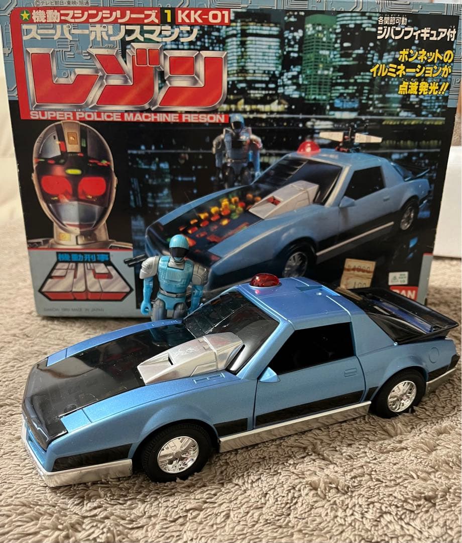 機動刑事ジバン】機動マシンシリーズ1 KK01 スーパーポリスマシン