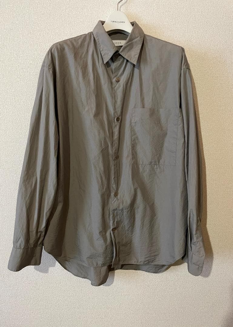 seya.／セヤ ポプリンシャツ　レギュラーカラーシャツ