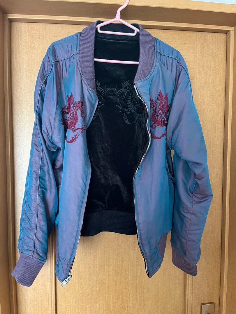 フルカウント　スカジャン　リバーシブル Mサイズ　表記３８ 楽天市場】フルカウント スカジャンの通販