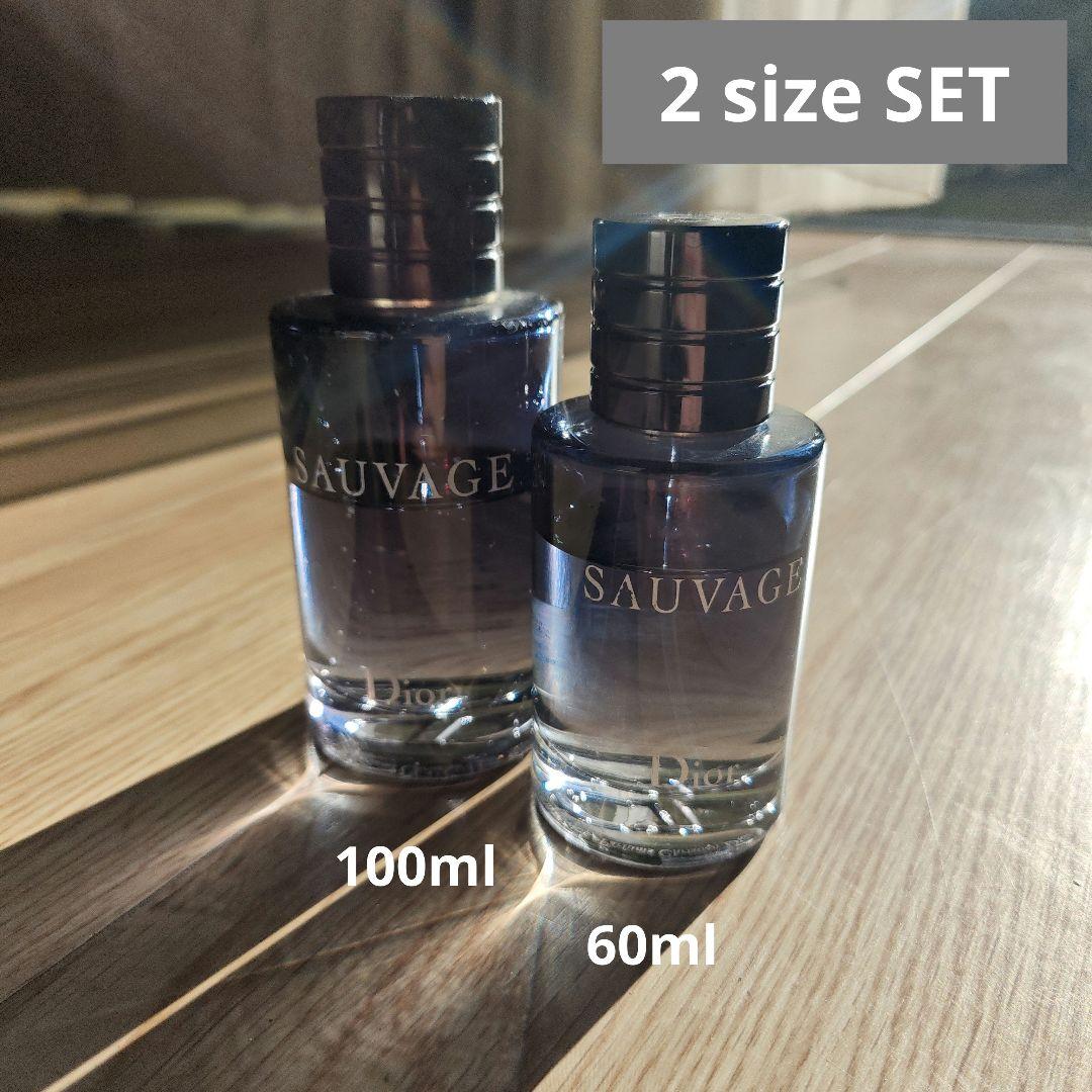 【SET】DIOR SAUVAGE ソバージュ ディオール 100ml 60ml