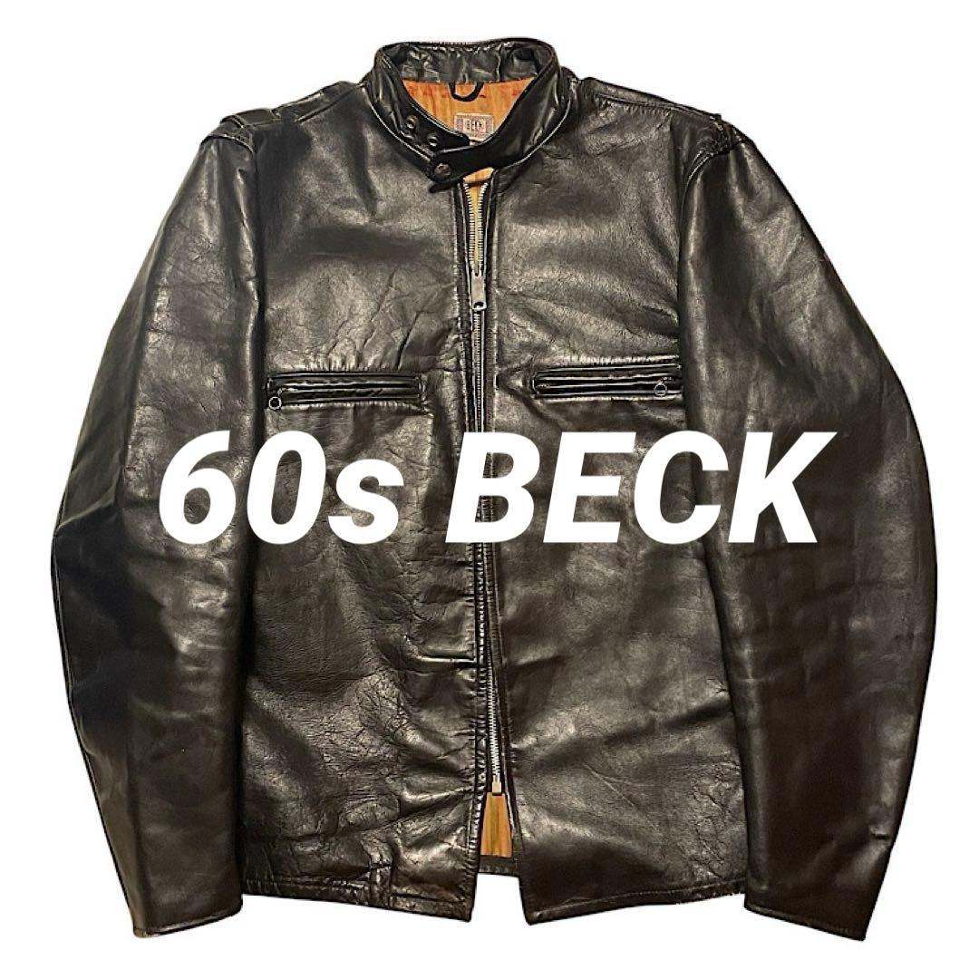 フォロー割miroku369 60s BECK ビンテージ ライダース