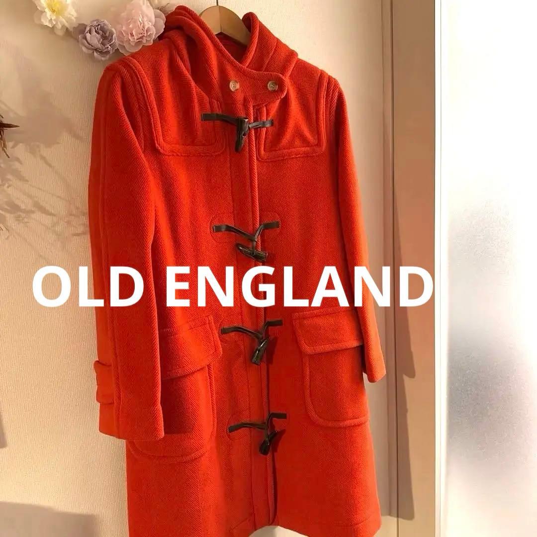 希少色OLD ENGLAND オールドイングランド　ダッフルコート　オレンジ　M