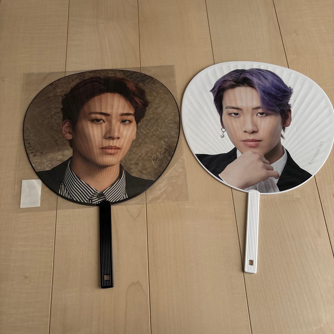 JO1 川尻蓮うちわ2枚セット - メルカリ