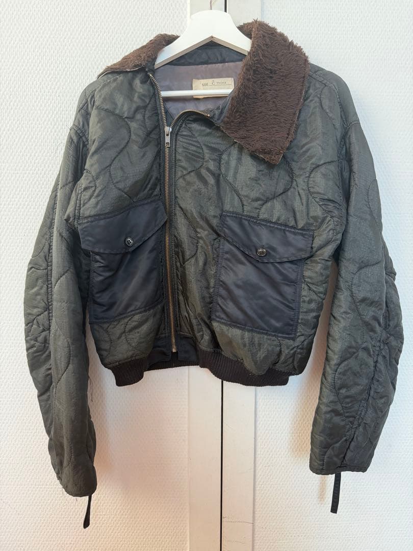 77circa キルティングボンバージャケット　ミリタリージャケット 3023007242218428_drawn.jpeg