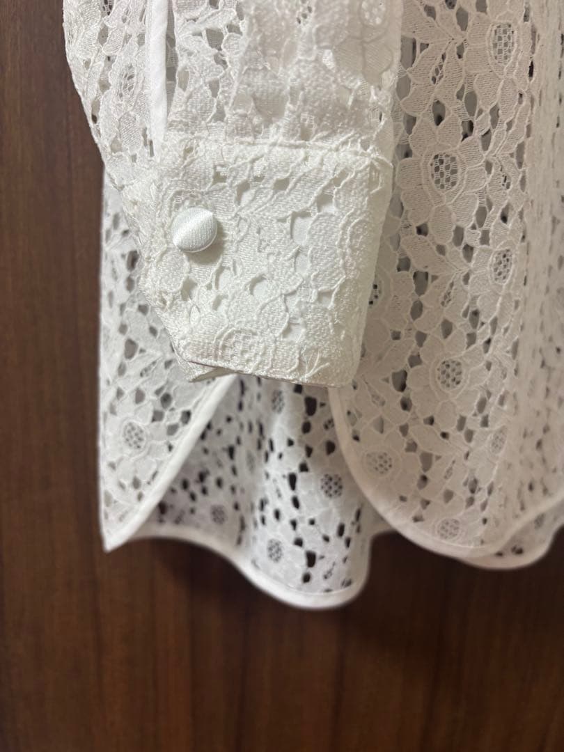 c*a様 yori ヨリ フロッキーレースシャツ【2025AW】