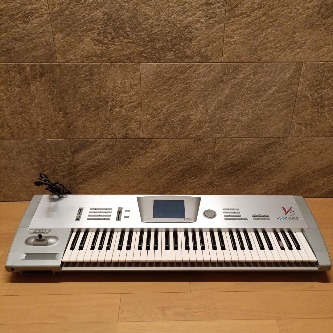 【音出確認済】KORG TRINITY V3 61鍵盤 Yahoo!オークション -「korg trinity」(キーボード、シンセサイザー