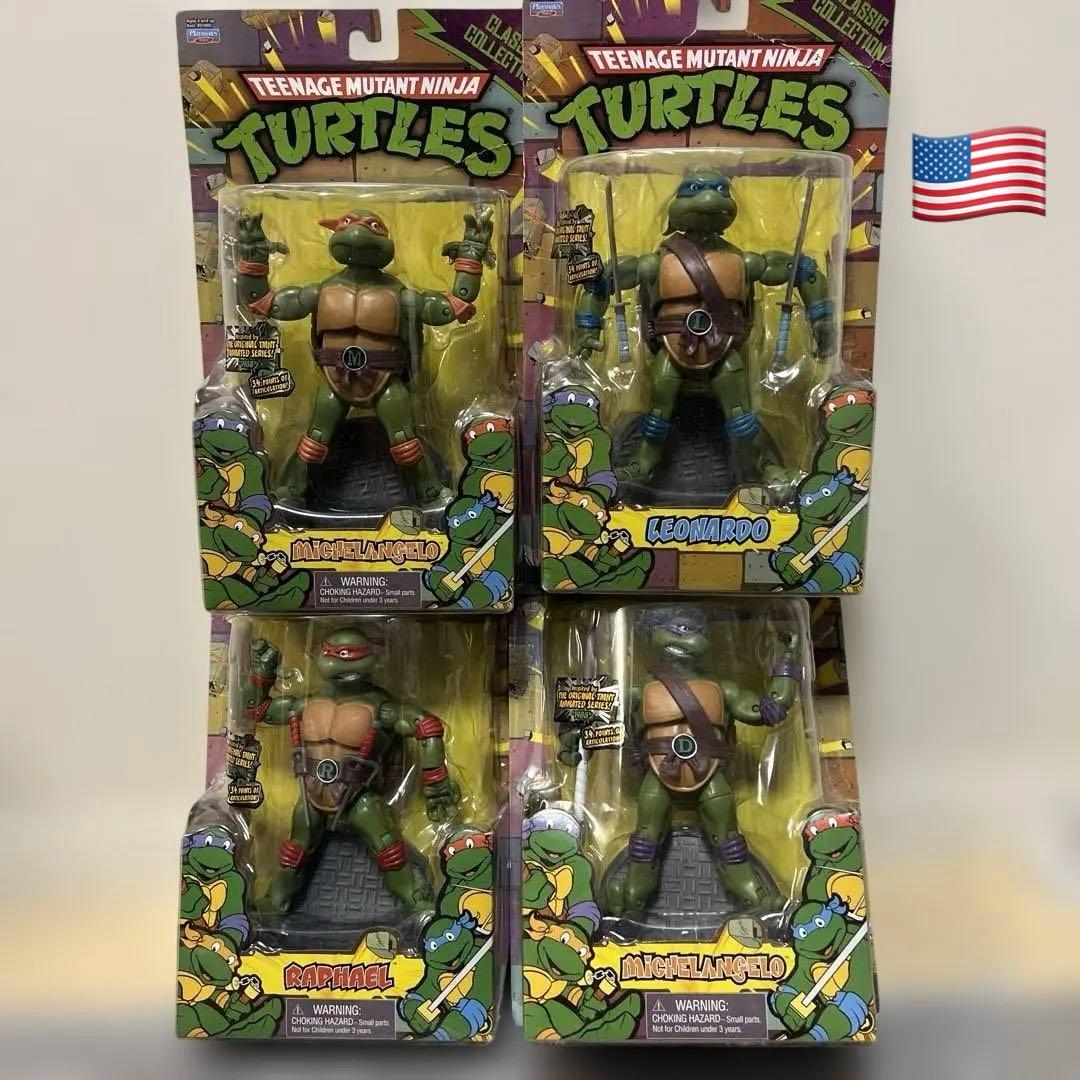 未開封　宝物　ティーンエイジ・ミュータント・ニンジャ・タートルズ4体セット