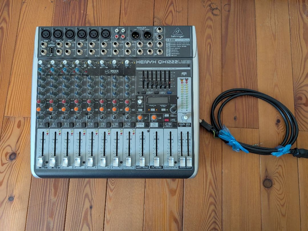 BEHRINGER 6chアナログミキサー オーディオインターフェイス　！美品！