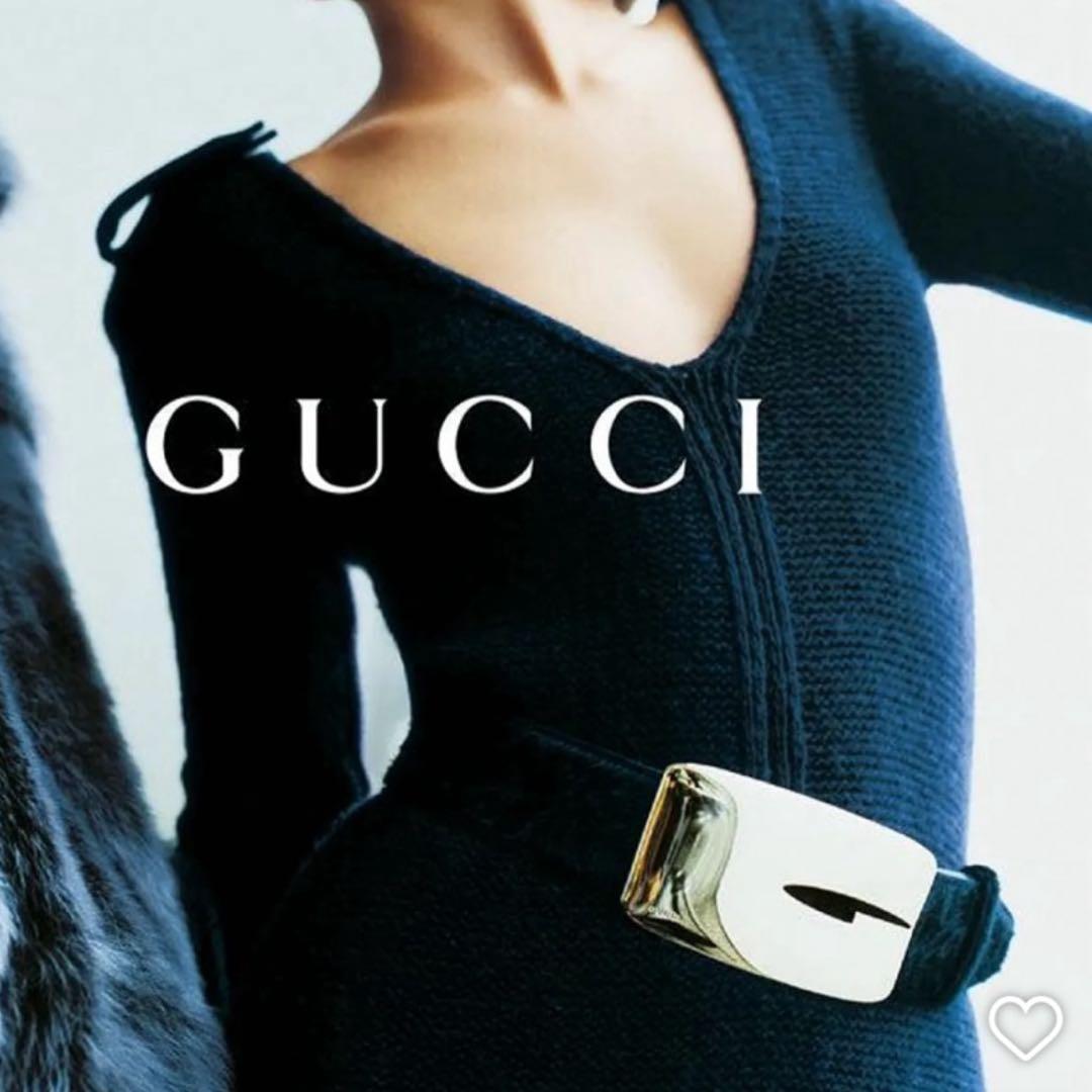 1996aw トムフォード期 グッチ ヴィンテージ ベルト ブラック ゴールド