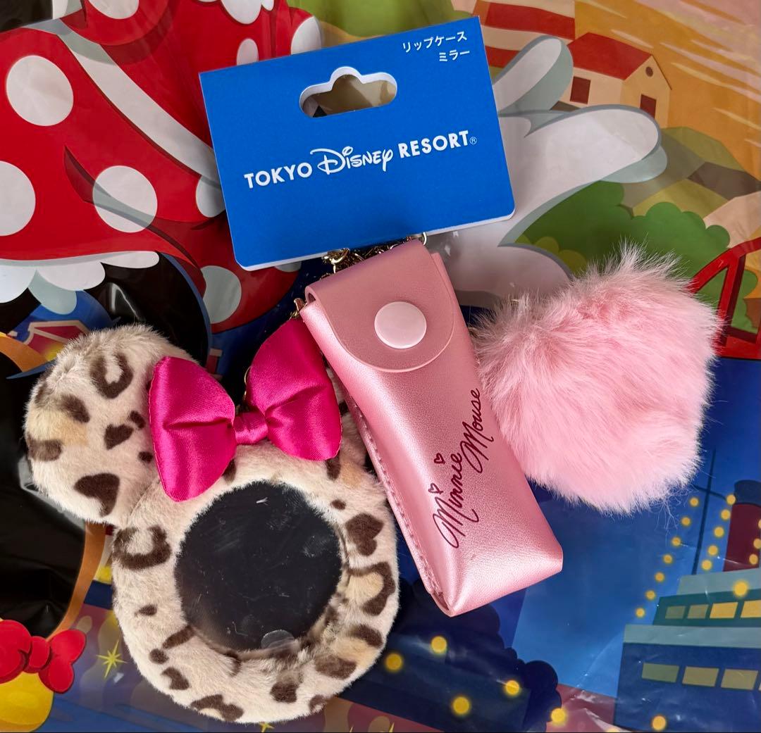 ミニー リップケース ヒョウ柄 - メルカリ