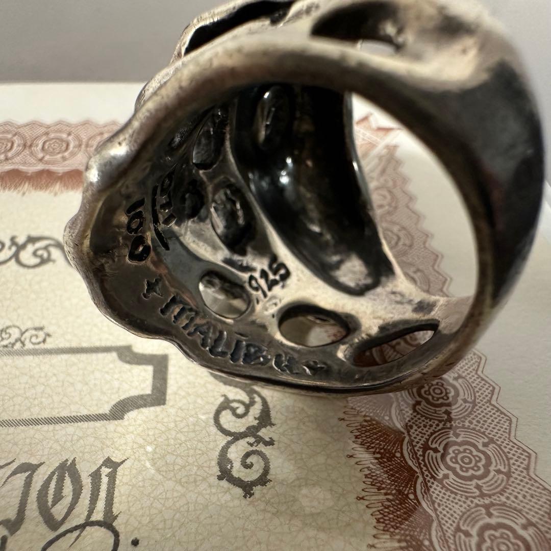 Travis Walker Helmet Skull Ring 21号 保証書付 - メルカリ