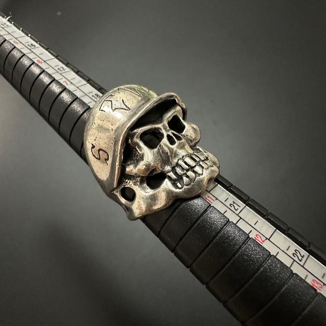 Travis Walker Helmet Skull Ring 21号 保証書付 - メルカリ