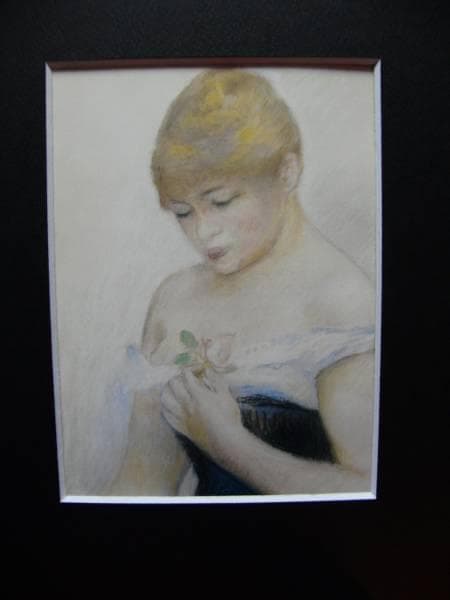 Renoir、PORTRAIT DE JEANNE SAMARY、希少画集画