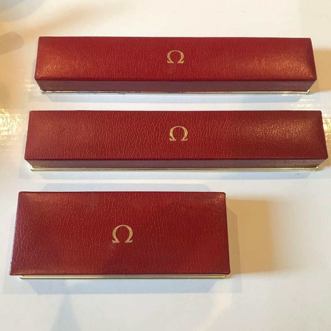 オメガ アンティーク 時計 箱 3点セット 内箱 化粧箱 ボックス box