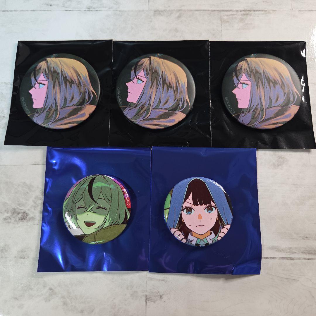 オバレク モリィ ユヒル カウントダウン缶バッジ 5点セット - メルカリ