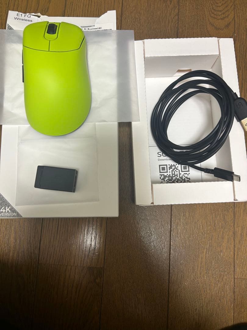 vaxee E1 4k Wireless 蛍光グリーン
