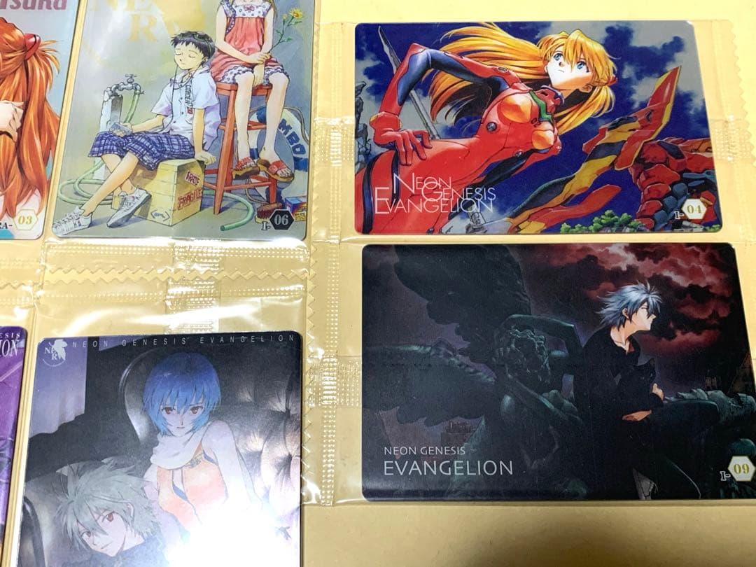 エヴァンゲリオン ウエハース カード 貞本絵 10枚セット - メルカリ