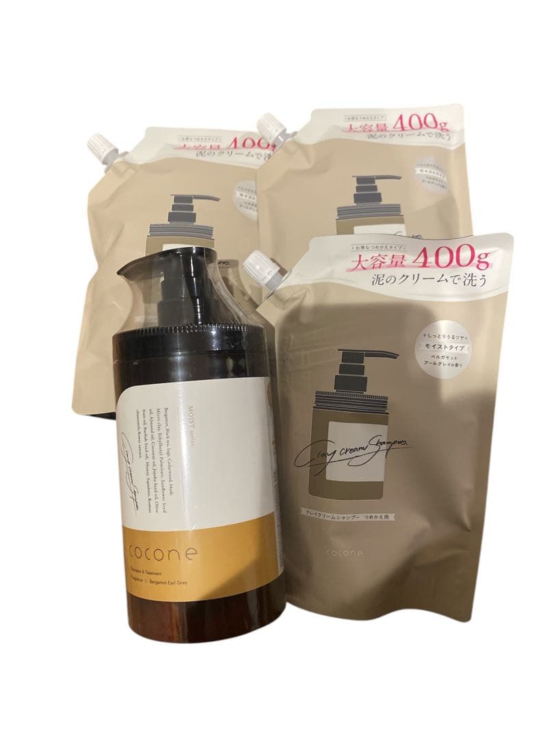 cocone クリームシャンプー 400g 4つセット