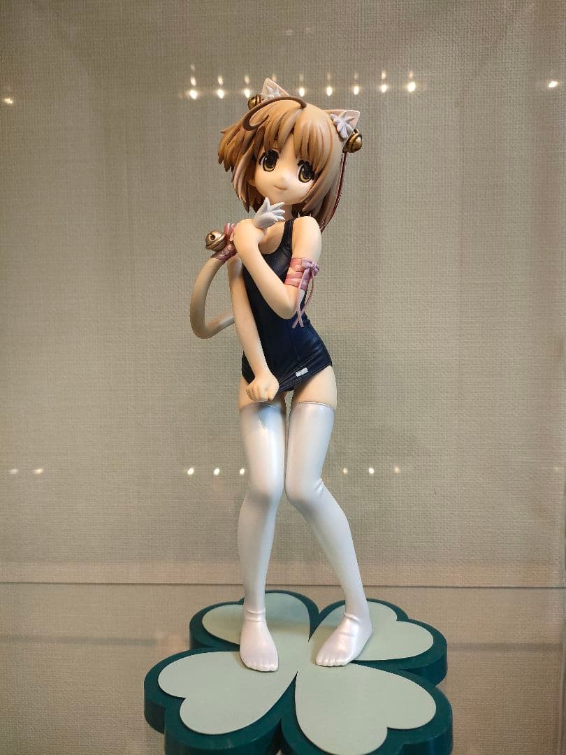 よつのは 猫宮のの ネコミミすく水オーバーニーソVer. フィギュア