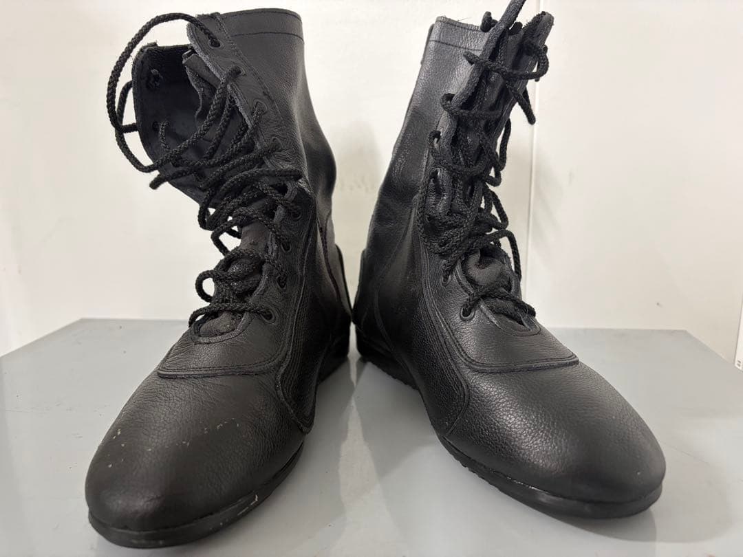 エンゼル　編上げ靴　消防