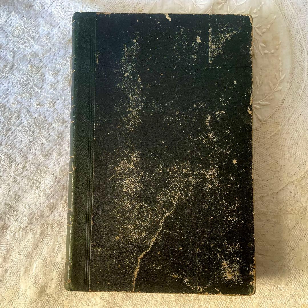 マガジン・デ・ドゥモアゼル1863年 フランスアンティーク 本 古書 彩色