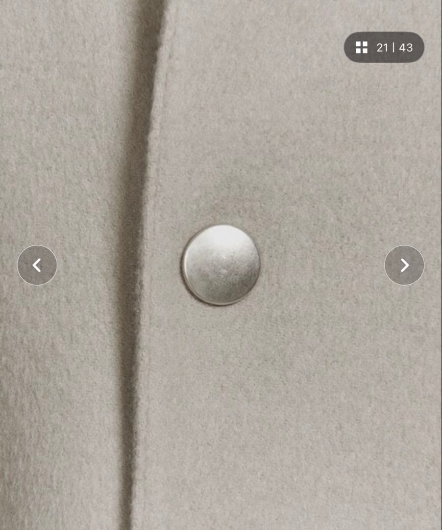 BEAUTY&YOUTH ショートビーバーフィニッシュリバーメルトン