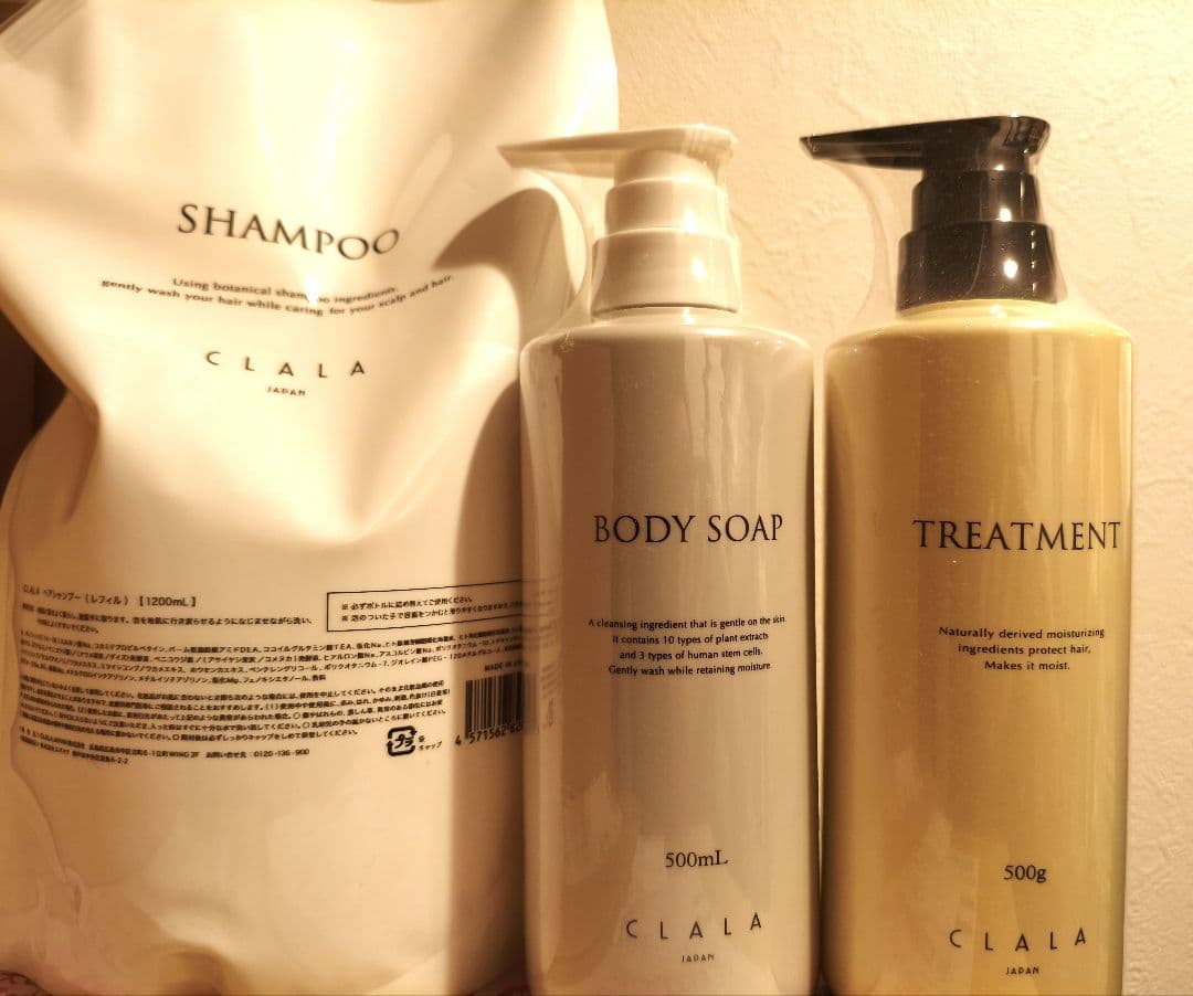 CLALAジャパン シャンプー （レフィル） トリートメント ボディソープ 新品