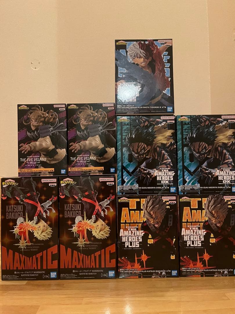 僕のヒーローアカデミア　ヒロアカ　フィギュアまとめ売り　9個セット