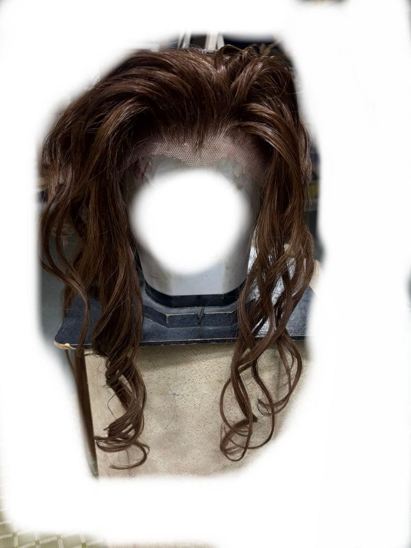 大衆演劇　茶髪ロング　10月中までセール dxl-wig19-01.jpg