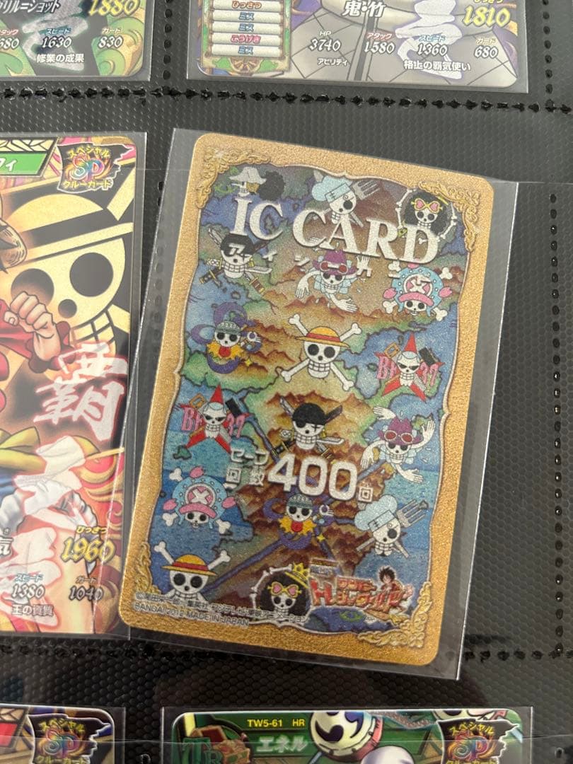 ワンピーベリーマッチIC、W 新旧覇気レアフルコンプ　希少　廃盤　絶版