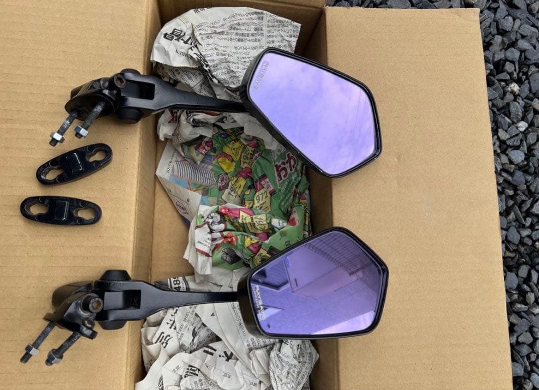 タナックス　ナポレオン　カウリングミラー　ショートタイプ TANAX（タナックス） 5日クーポン配布 バイクミラー ナポレオン