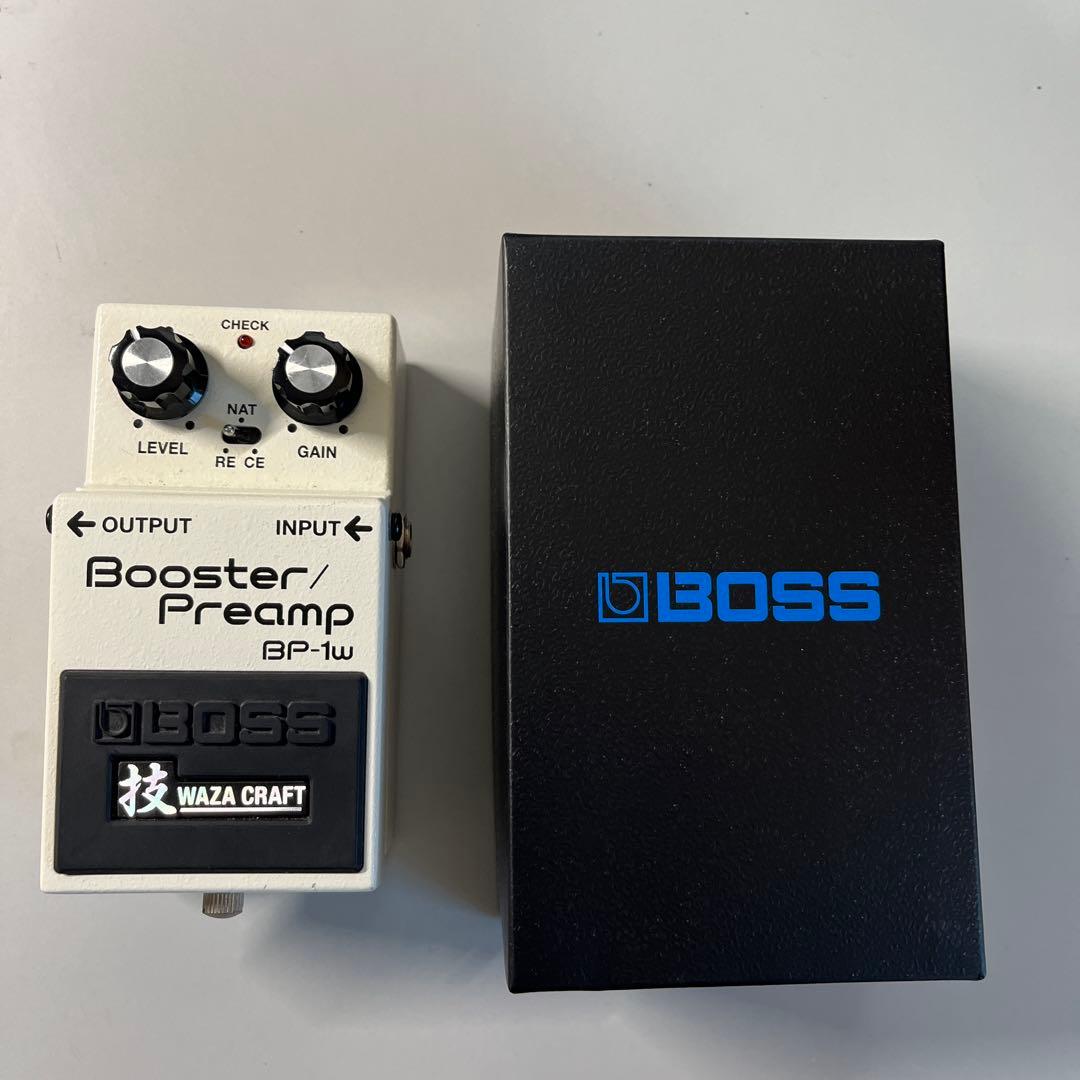 【ほぼ未使用品】BOSS BP-1w ブースター / プリアンプ BOSS（ボス） BOSS USED 中古 BP-1W Booster/preamp ブースター