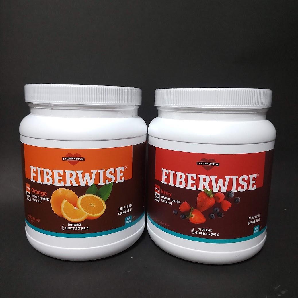 FIBERWISE ファイバーワイズ　糖質オフシトラスオレンジ/ベリー 2個