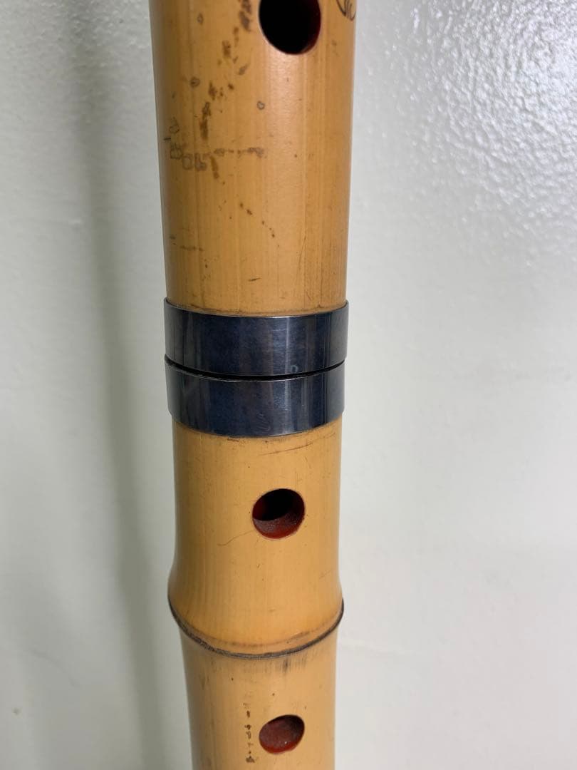 尺八  巨巛銘 雅楽  露秋 キャップ 骨董