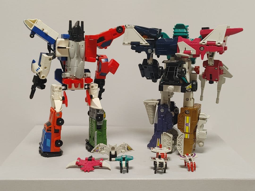 トランスフォーマーV 合体対決！「ランドクロス」VS「ライオカイザー