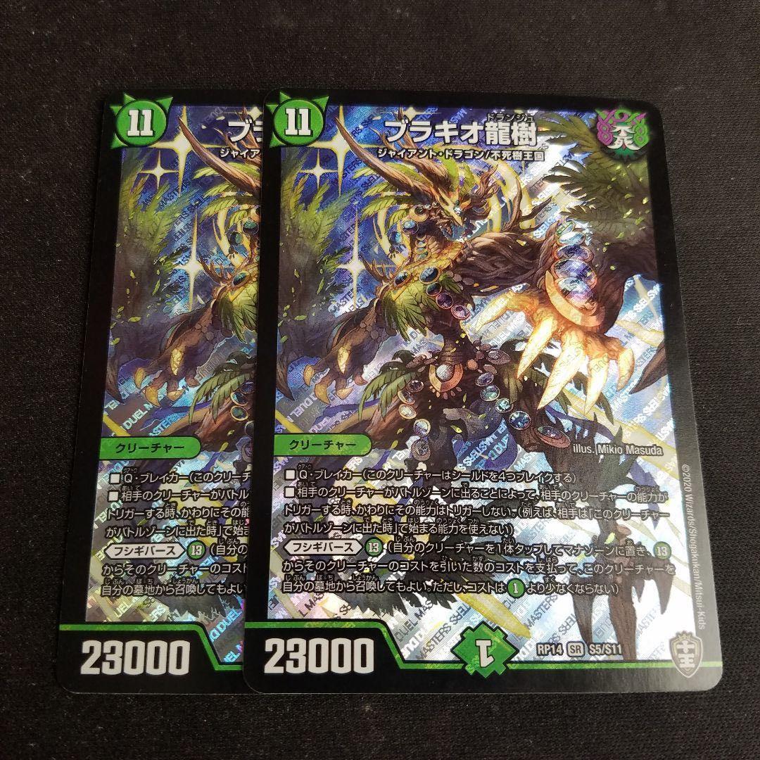 ブラキオ龍樹　2枚　初期