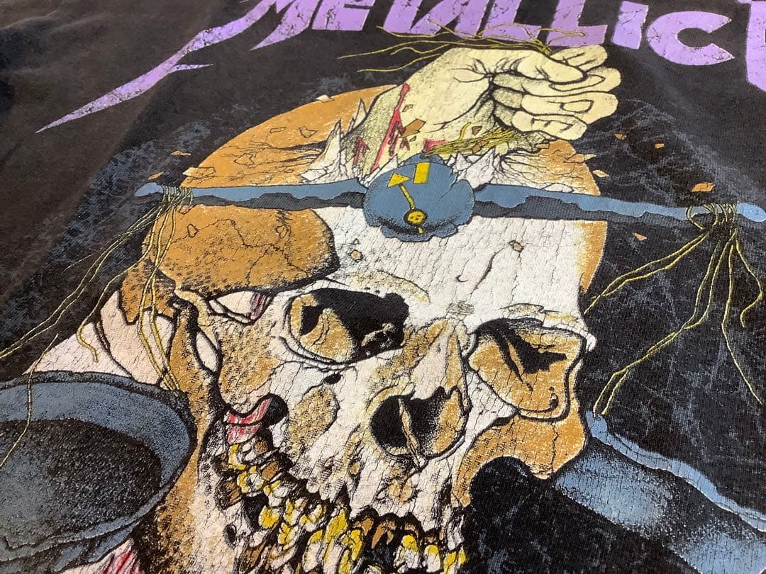 80s METALLICA メタリカ ヴィンテージバンドT BROCKUM - メルカリ