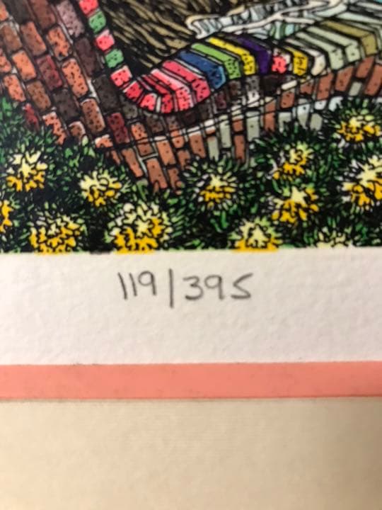 リサイクルFORT‼️外国のハッピーな図の絵画❗️最高潮の現代アート