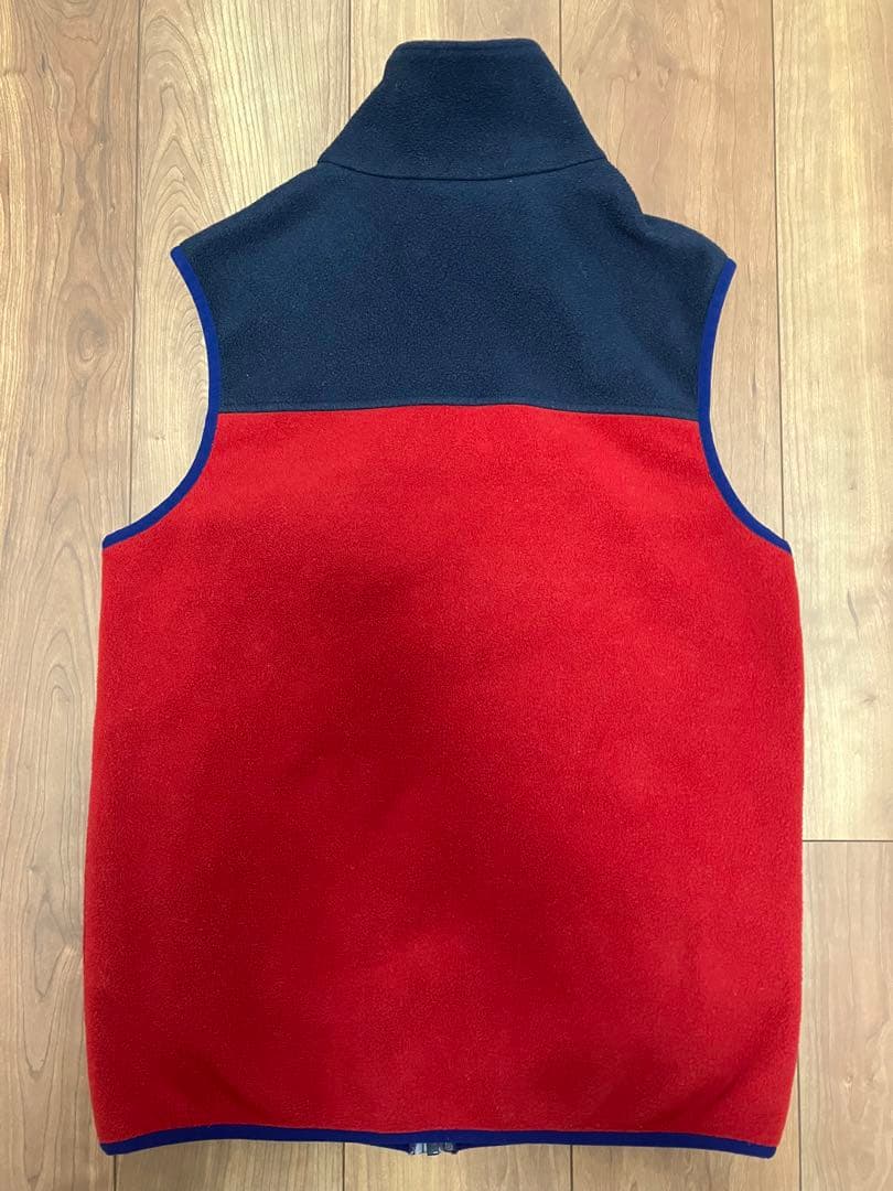 Patagonia メンズ・シンチラ・ベスト 赤/紺 - メルカリ