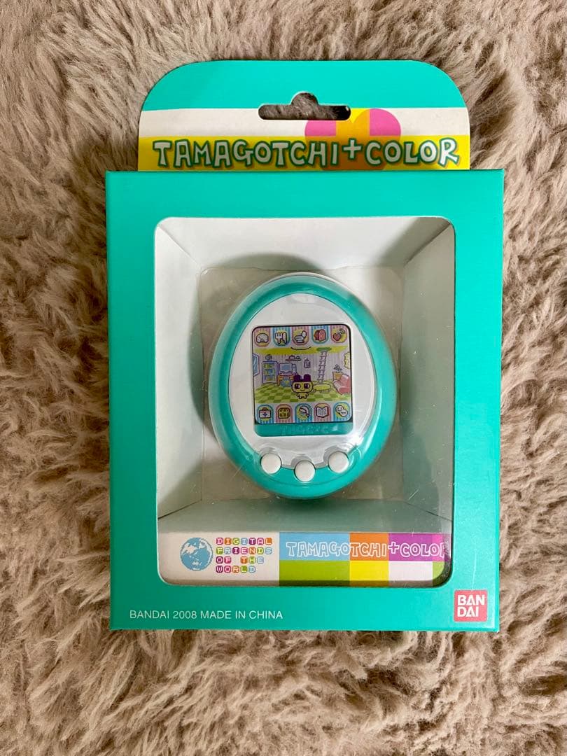 【未開封・完品】 たまごっち＋color グリーン （2008年版） 人気カラー