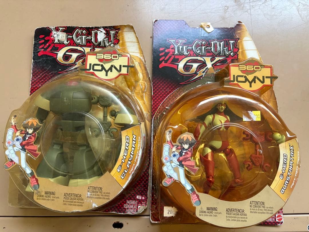 遊戯王GX マテル デュエリングフィギュア バーストレディ クレイマン セット