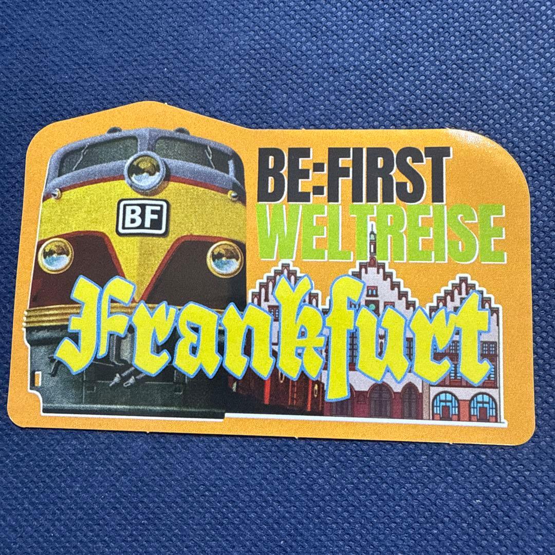 BE:FIRST ビーファースト ワールドツアー フランクフルト ステッカー