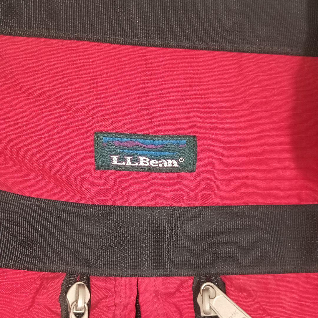 L.L.Bean ボストンバッグ赤 90s エルエルビーン