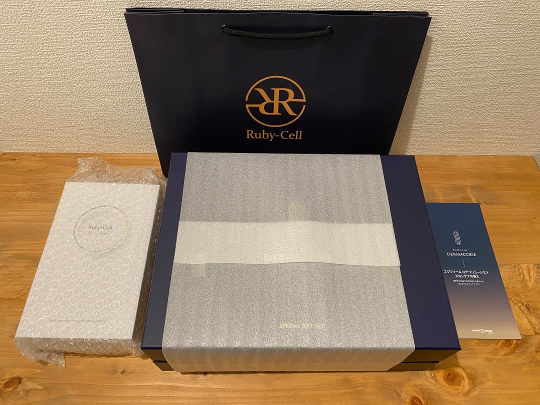 【新品・未開封】美顔器（ビューティーマスター） +ルビーセル・ダーマコード４点